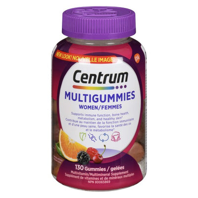 Centrum MultiGummies Multivitamin & Multimineral Supplement for, 130 Gummies