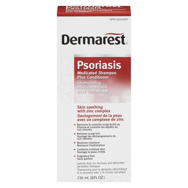 Dermarest Psoriasis Medicated Shampoo Plus Conditioner
