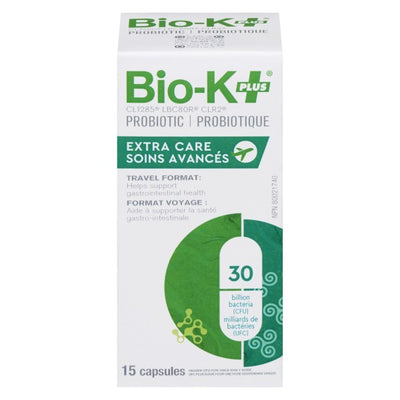 Bio-K+ Extra Care 30 Billion, 15 Capsules