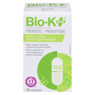 Bio-K+ Daily Care 12.5 Billion, 30 Capsules