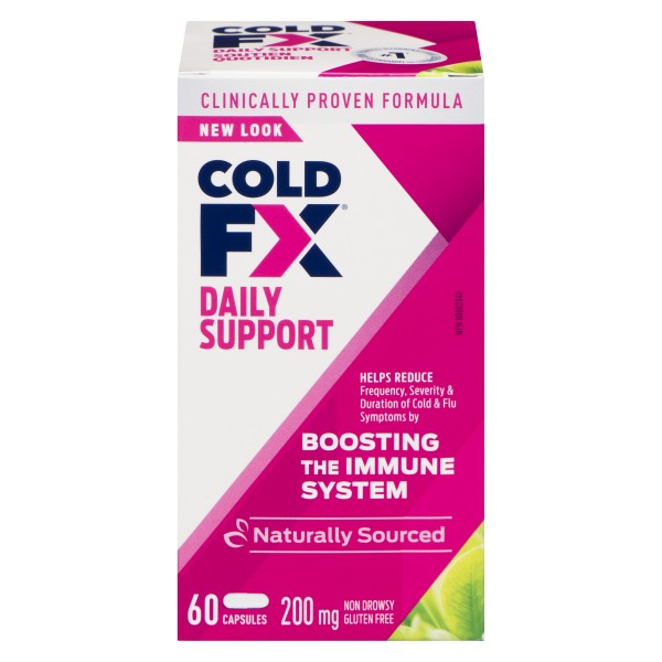 Cold-FX Daily Support, 60 Capsules