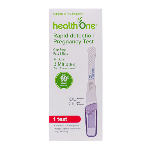 health One Rapid Detect Pregnancy Test, 1 Test