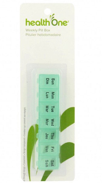 health One Mini Weekly Pill Box
