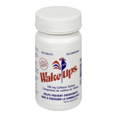 Wake Ups Caffeine Tablets, 100 Tablets