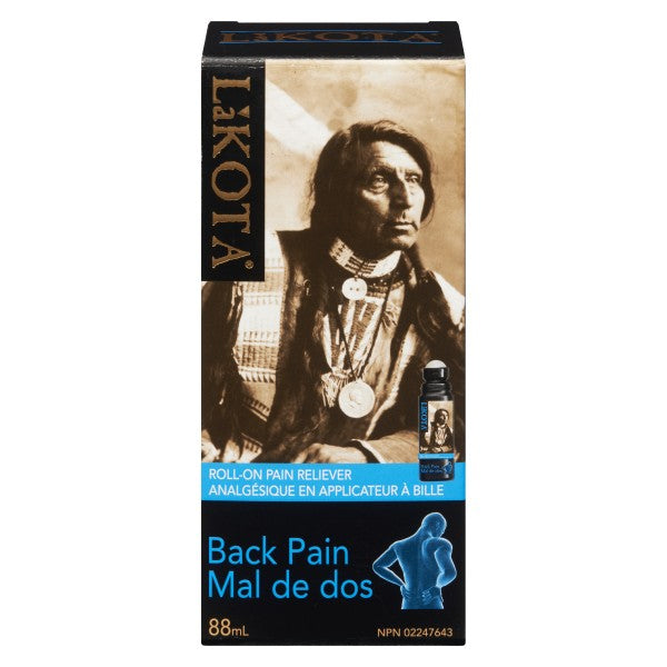 Lakota Roll-On Topical Back Pain Reliever