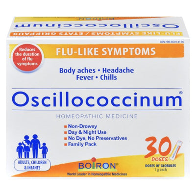 Boiron Oscillococcinum Homeopathic Medicine, 30 Doses x 1g