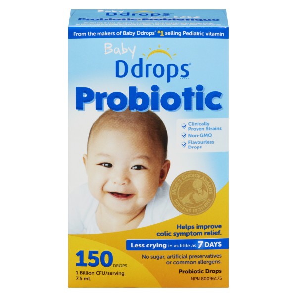 Ddrops Baby Probiotic Drops, 150 Drops - 7.5 ml