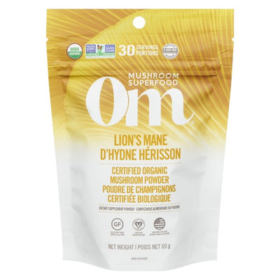 Om Lion's Mane Organic Mushroom Powder