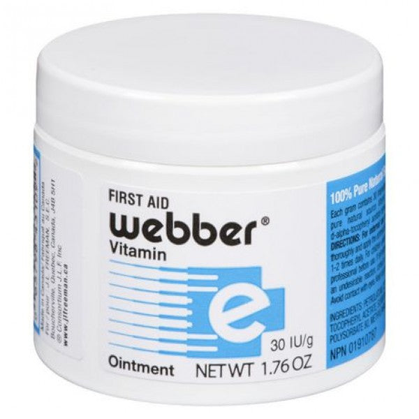 Webber Vitamin E  First Aid Cream, 50g