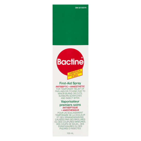 Bactine First-Aid Spray, 105 ml