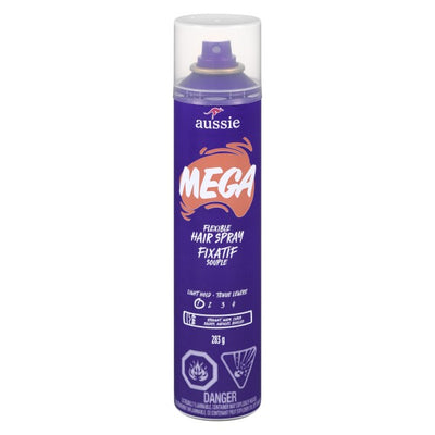 Aussie Mega Flexible Hair Spray for Curly Hair