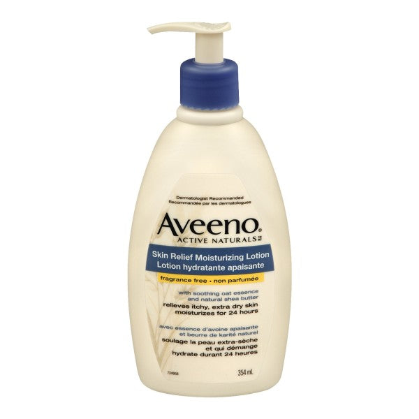 Aveeno Skin Relief Moisturizing Lotion with Shea Butter, 354 ml