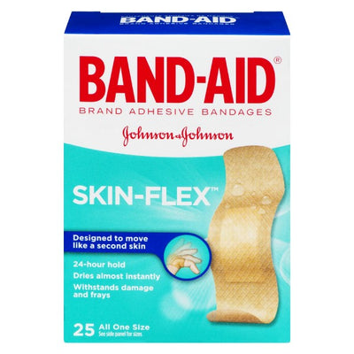 Band-Aid Skin-Flex Adhesive Bandages, 25 Bandages All One Size