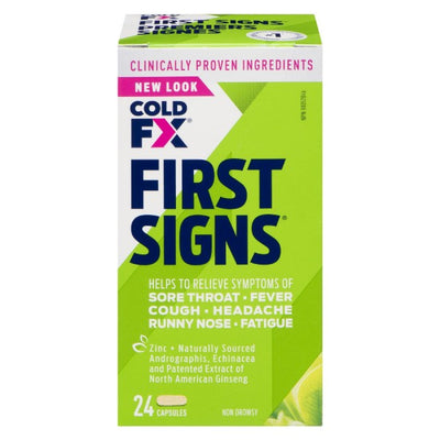 Cold-FX First Signs, 24 Capsules