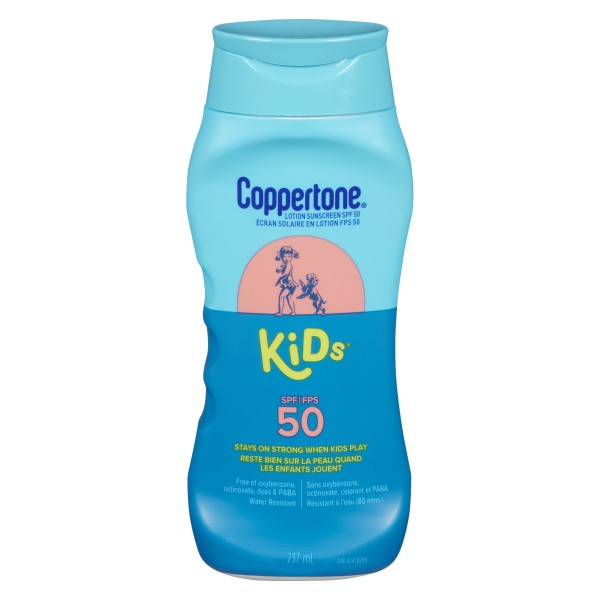 Coppertone SPF 50 Kids Sunscreen Lotion