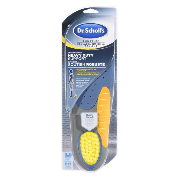 Dr. Scholl's Heavy Duty Support Pain Relief Orthotics For Men