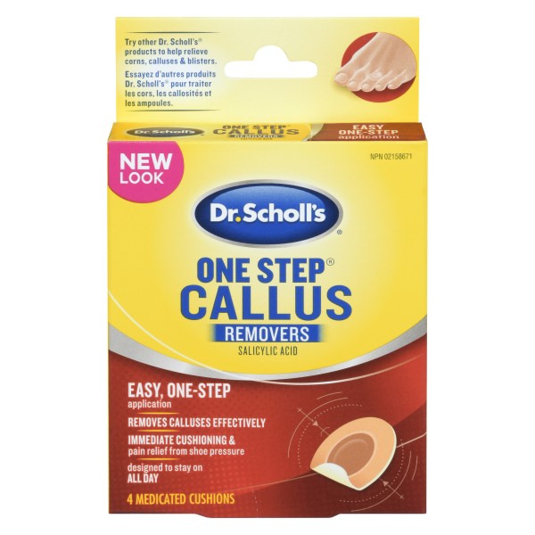 Dr. Scholl's One Step Callus Removers, 4 Pack