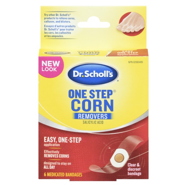 Dr. Scholl's One Step Corn Removers, 6 Pack