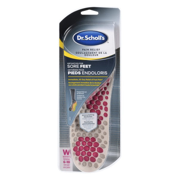 Dr. Scholl's Sore Soles Pain Relief Orthotics For Women