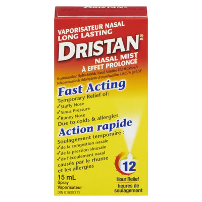 Dristan Nasal Mist Spray Long Lasting, 15 ml