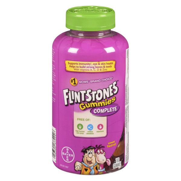 Flintstones Complete Kids Multivitamin Gummies, 180 Gummies