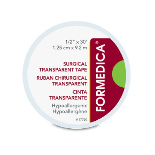 Formedica Surgical Transparent Tape, 1/2 in x 30 ft