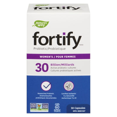 Nature's Way Fortify Probiotic for Women, 30 Capsules