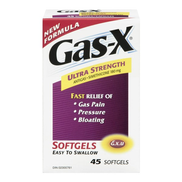 Gas-X Ultra Strength, 45 Softgels