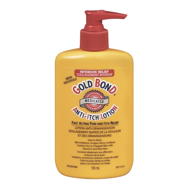 Gold Bond Medicated Anti-Itch Lotion, 155 ml