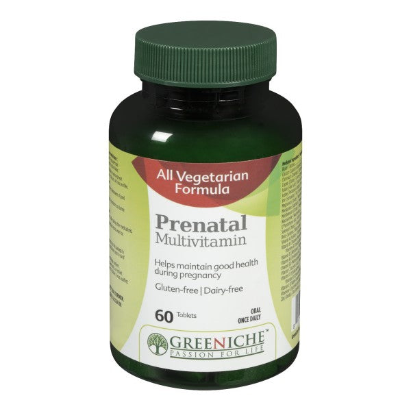 Greeniche Prenatal Multivitamin, 60 Tablets