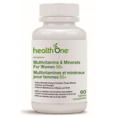 health One Multivitamins and Multiminerals for Women 50+
