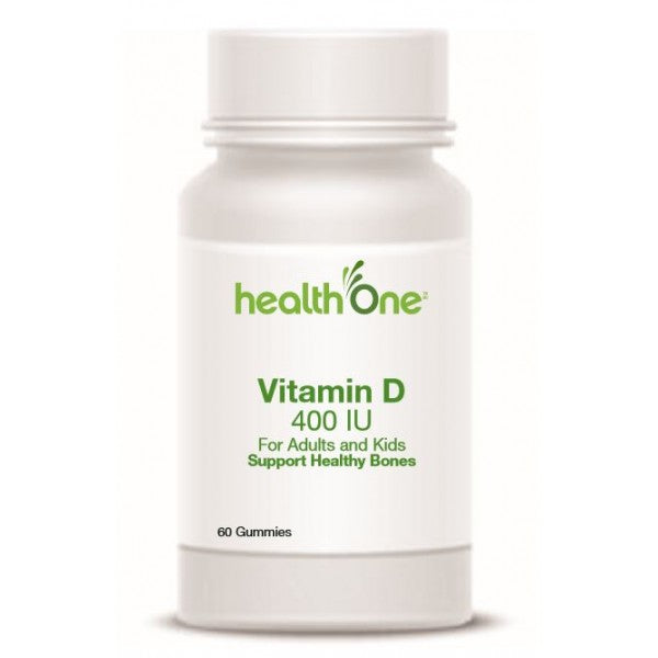 health One Vitamin D 400 IU Gummies For Adults & Kids