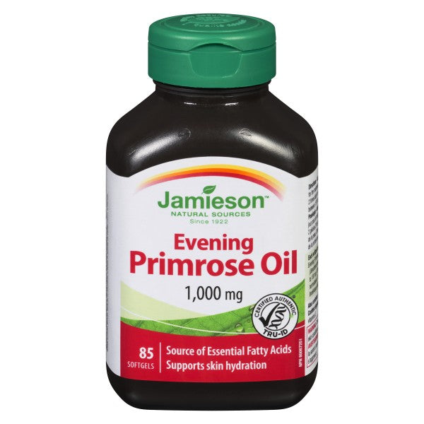 Jamieson Evening Primrose Oil 1000mg - 85 Softgels