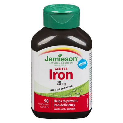 Jamieson Gentle Iron, 90 Capsules