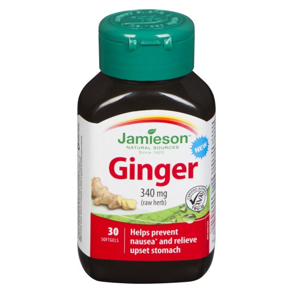 Jamieson Ginger 340 mg, 30 Softgels