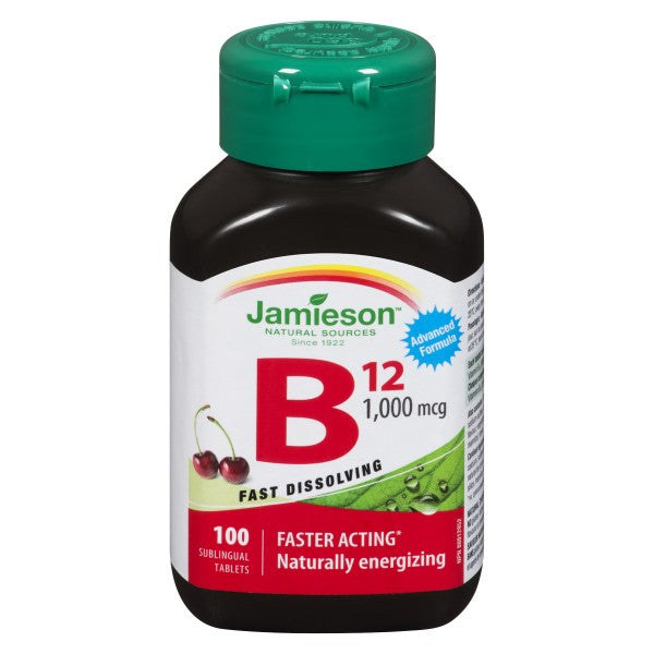 Jamieson Vitamin B12, 100 Tablets