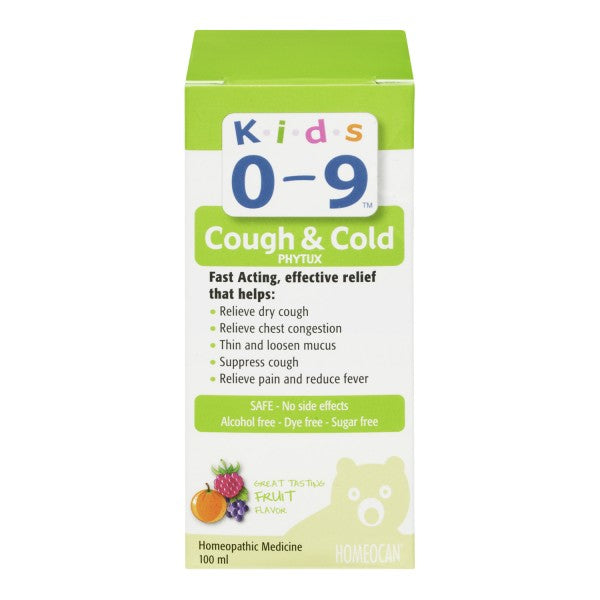Homeocan Kids 0-9 Cough & Cold Day Syrup, 100 ml