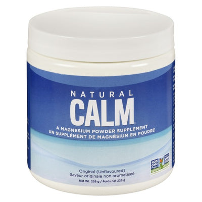 Natural Calm Magnesium Powder Supplement, Unflavoured - 226g