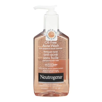 Neutrogena Oil-Free Acne Wash Pink Grapefruit Facial Cleanser