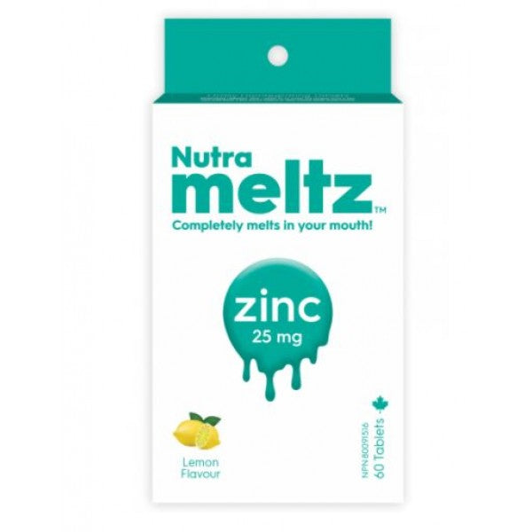 Nutrameltz Zinc 25mg Supplement