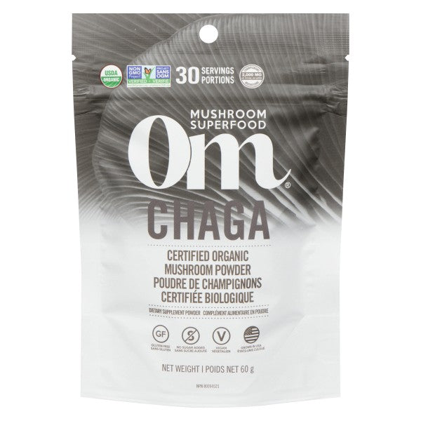 Om Chaga Organic Mushroom Powder