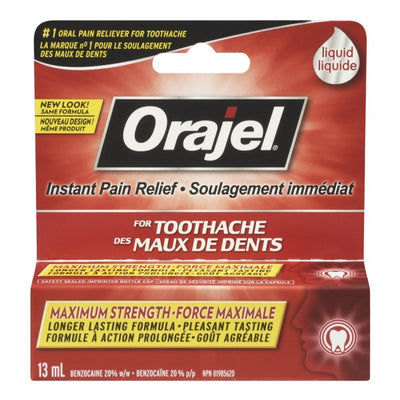 Orajel Maximum Strength Toothache Pain Relief Liquid