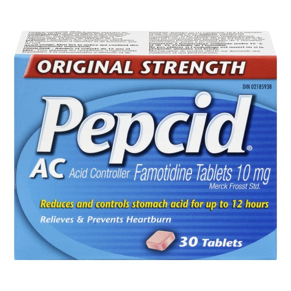 Pepcid AC Original Strength - 30 Tablets
