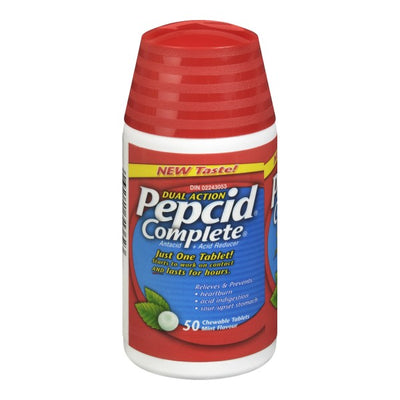 Pepcid Complete, Mint - 50 Chewable Tablets