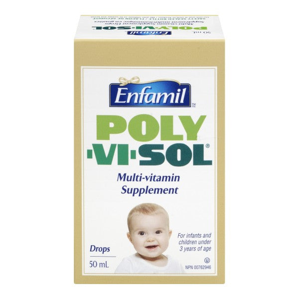 Enfamil Poly-Vi-Sol Multi-Vitamin Drops, 50 ml