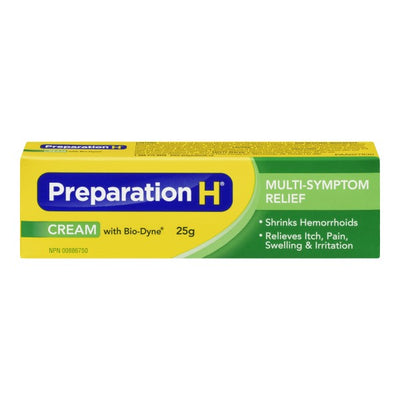 Preparation H Cream, 25g