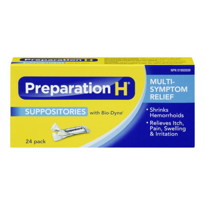 Preparation H Suppositories