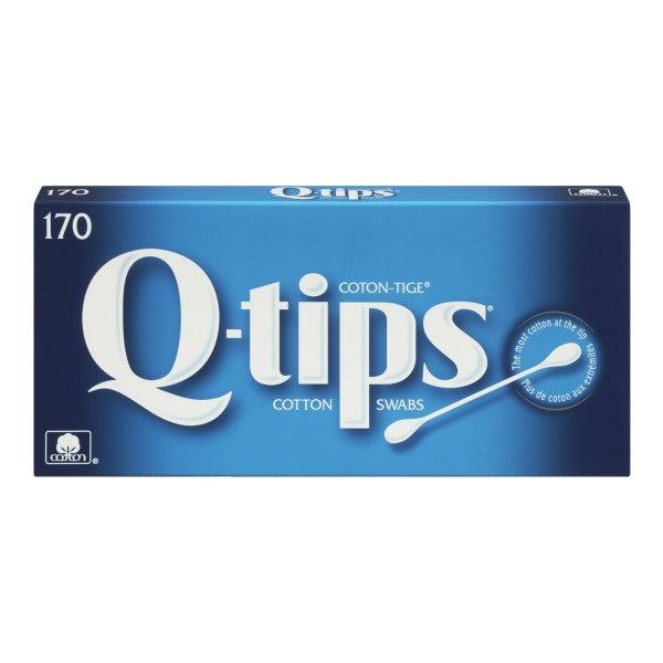 Q-Tips Cotton Swabs, 170 Count