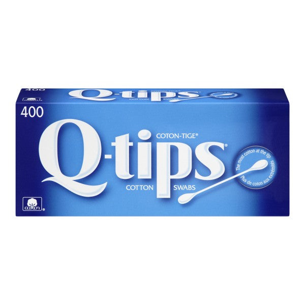 Q-Tips Cotton Swabs, 400 Count