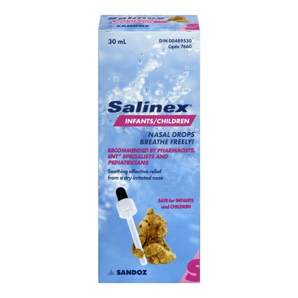 Salinex Infants/Children Nasal Drops, 30 ml